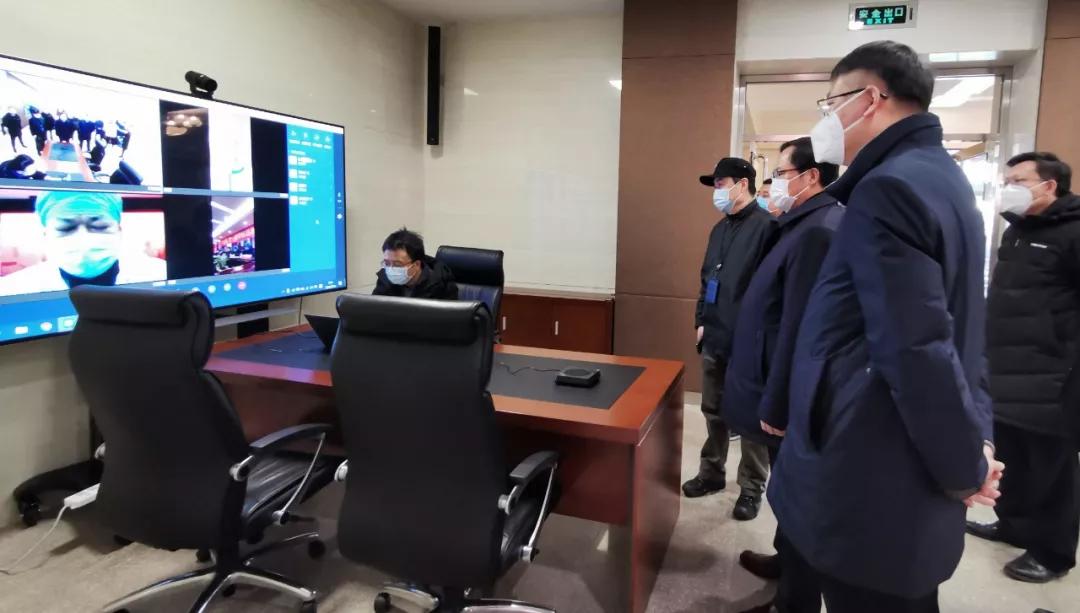 楊金成到七院、七一四所檢查指導疫情防控和復工復產工作
